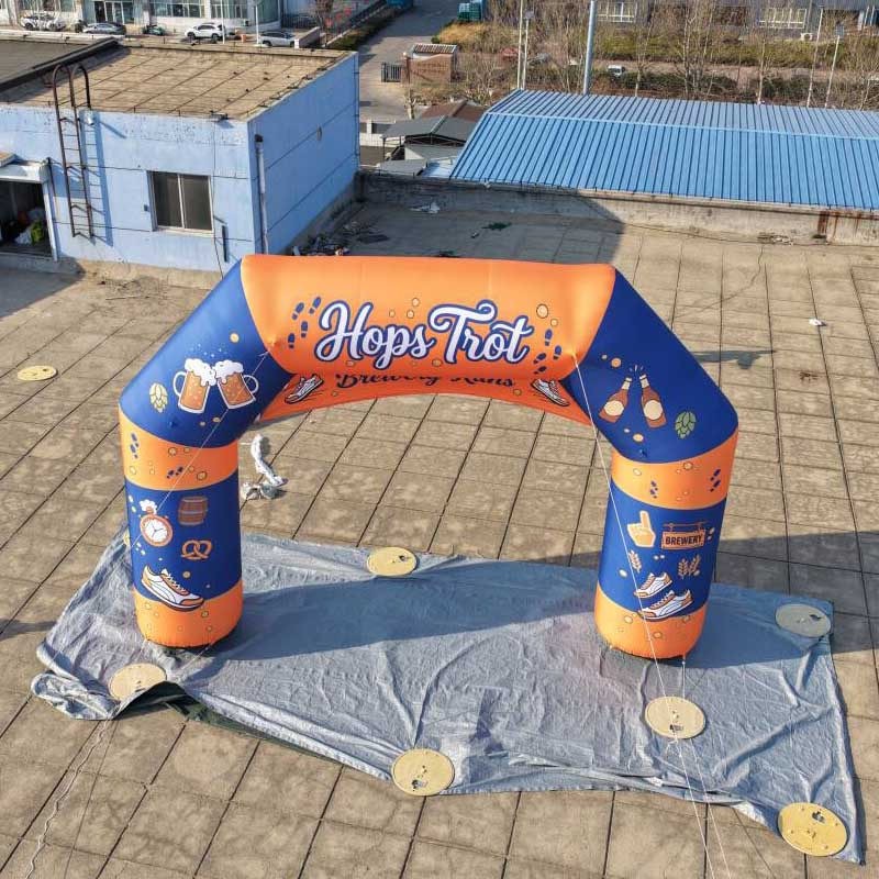 Inflatable Marathon Starting and Finishing Gate3 Inflatable Marathon Starting and Finishing Gate3